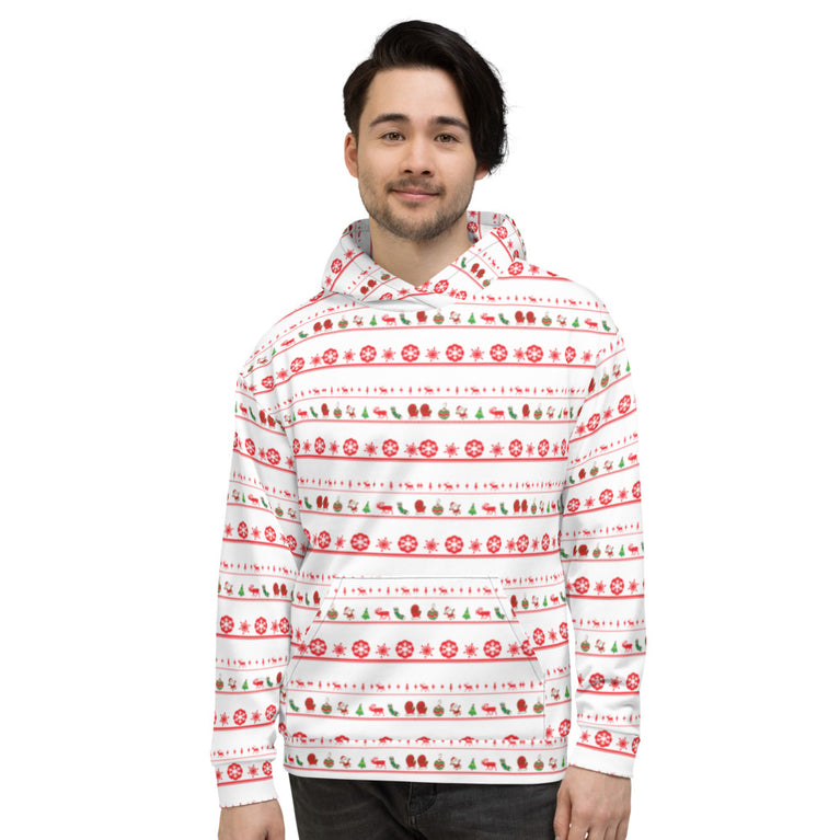 Christmas pattern  Hoodie by rocky apparels