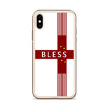 bless elegant design iPhone Case by rocky apparels