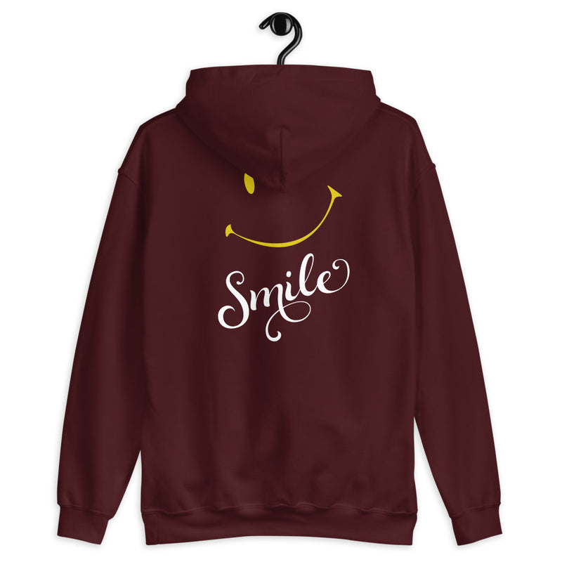 Women's Full Sleve smile Hoodie