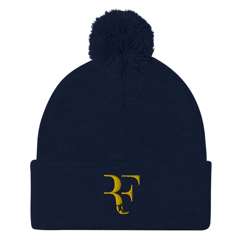 roger federer premium Pom-Pom Beanie by rocky apparels