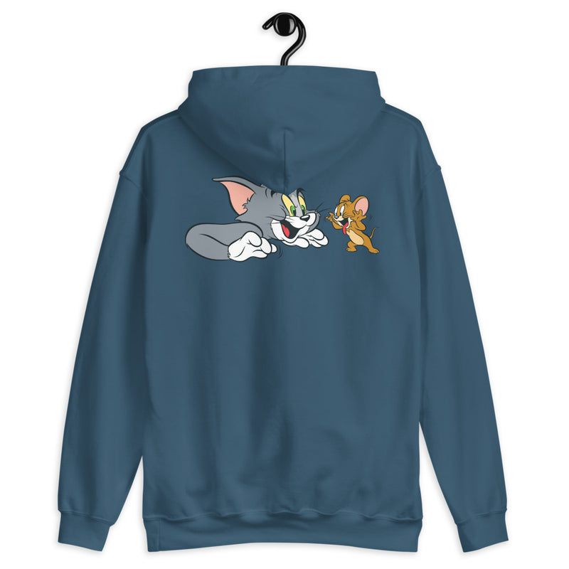 Crazy Tom and Jerry naughty Design Hoodie