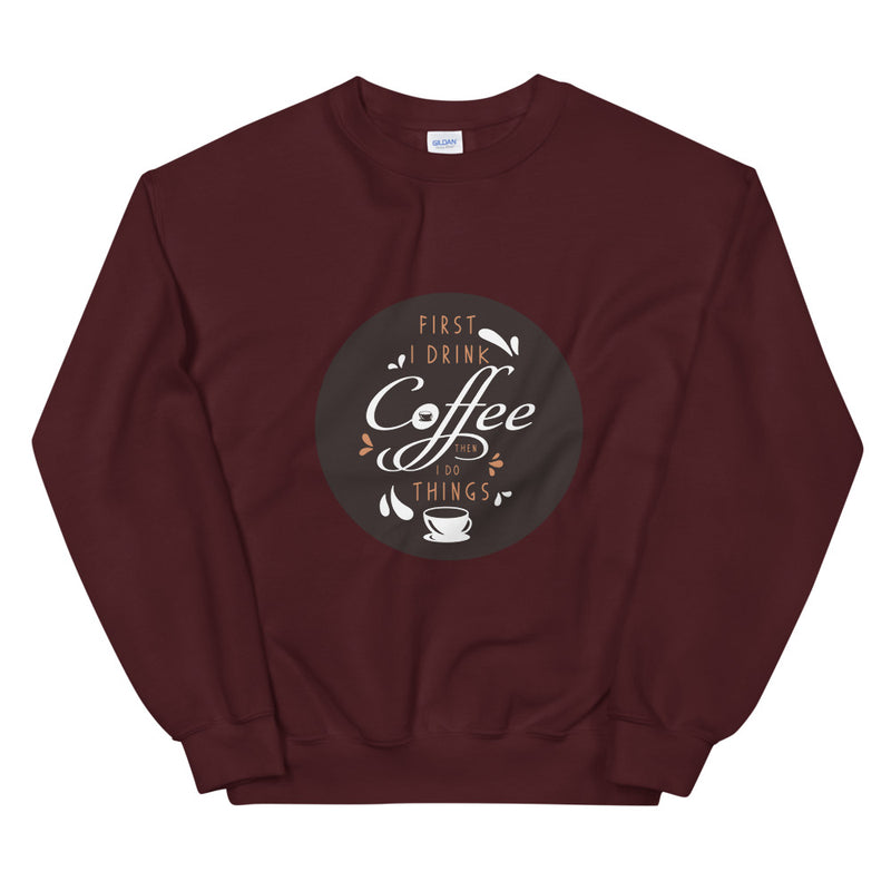 coffee lovers Sweatshirt by rocky apparels