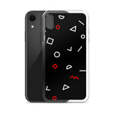 elegant shapes pattern premium quality iPhone Case