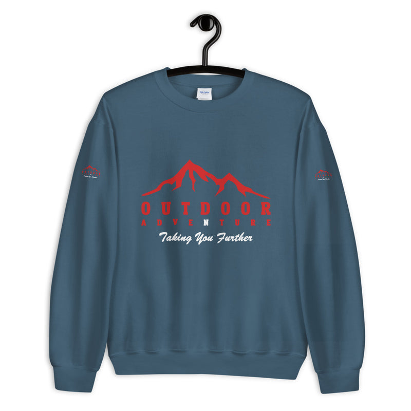 outdoor adventure elegant design Sweatshirt