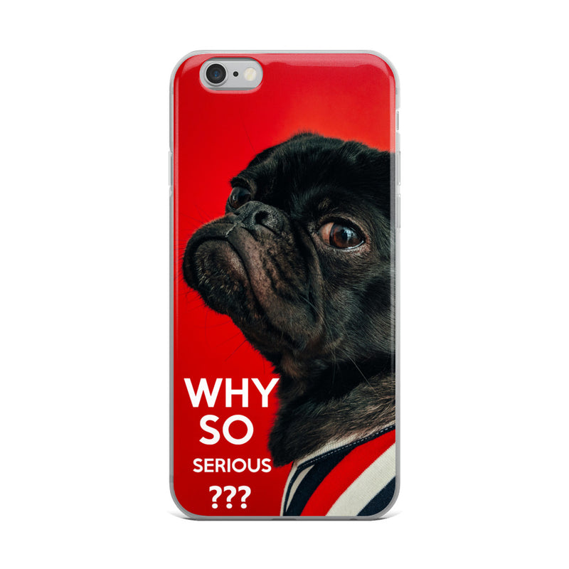 why so serious unique design iPhone Case by rocky apparels