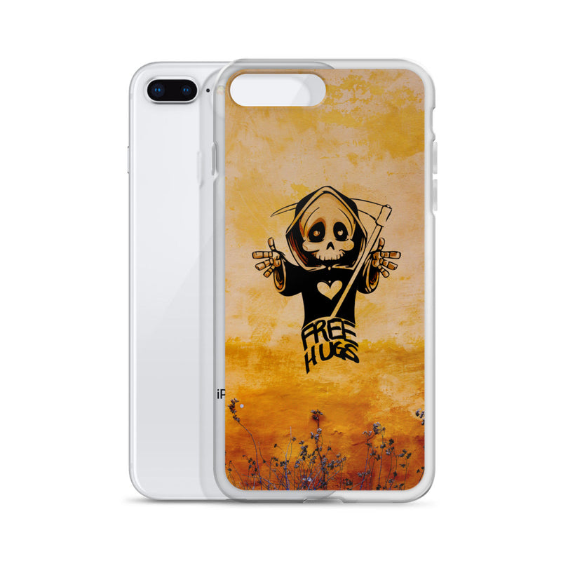 free hugs premium quality iPhone Case