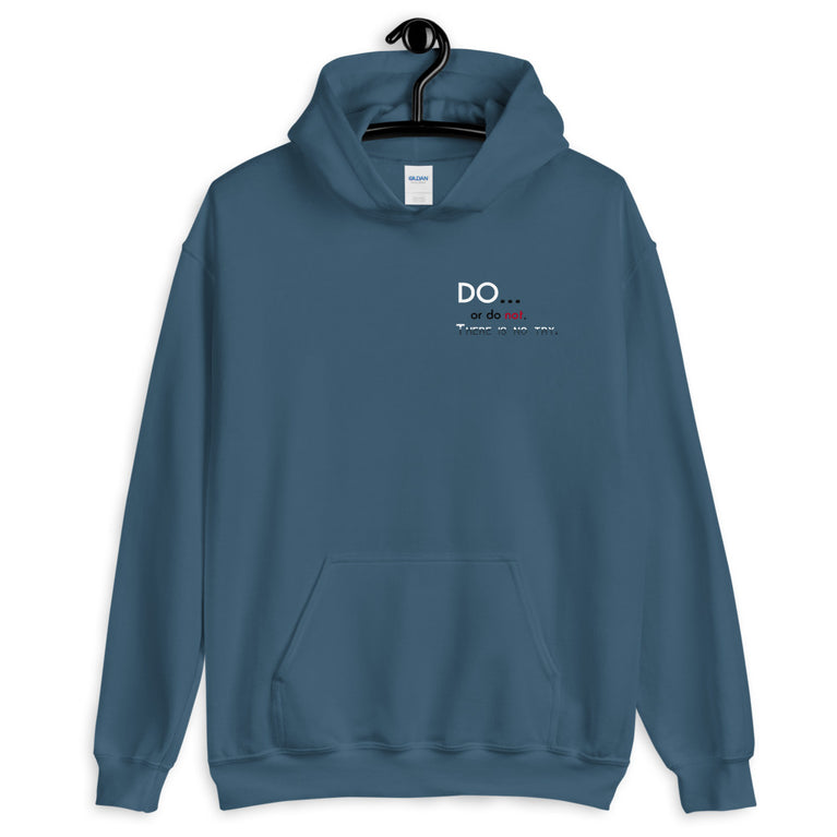 Motivational Quote Elegant design Hoodie.
