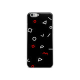 elegant shapes pattern premium quality iPhone Case