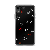 elegant shapes pattern premium quality iPhone Case
