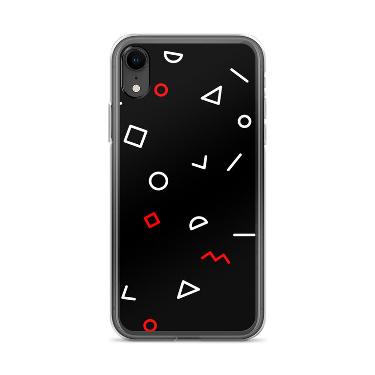 elegant shapes pattern premium quality iPhone Case