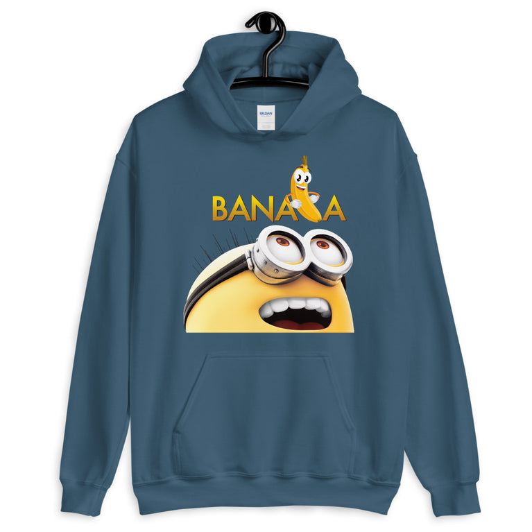 Banana Lover Minion Elegant Hoodie Design By Rocky Apparels