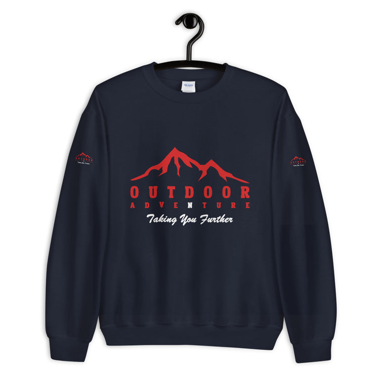 outdoor adventure elegant design Sweatshirt