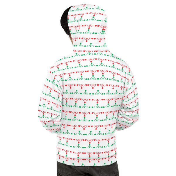 Elegant snow flake pattern Hoodie by rocky apparels
