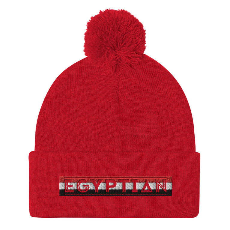 premium egypt Pom-Pom Beanie by rocky apparels