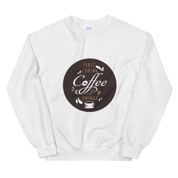 coffee lovers Sweatshirt by rocky apparels
