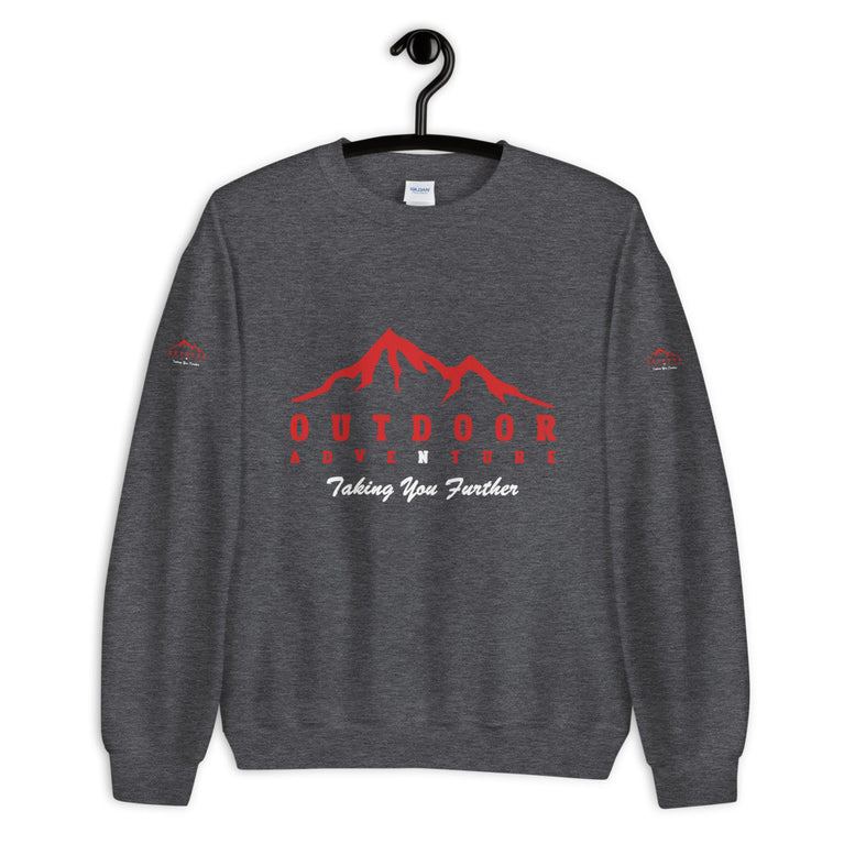 outdoor adventure elegant design Sweatshirt