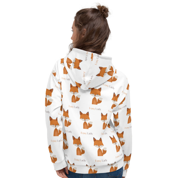 Foxy Lady premium design pattern Hoodie by rocky apparels
