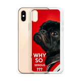 why so serious unique design iPhone Case by rocky apparels