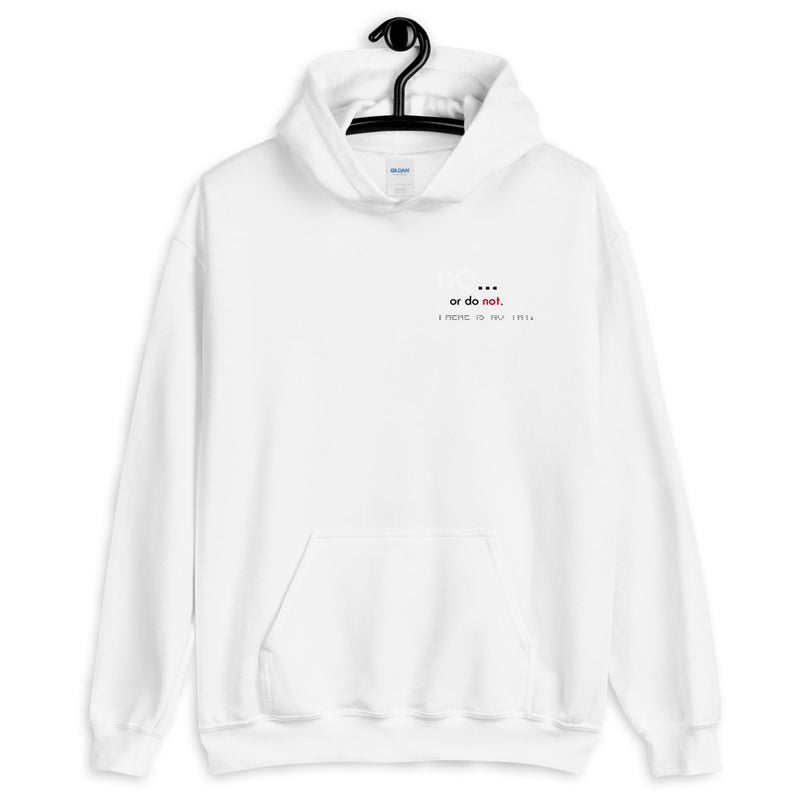 Motivational Quote Elegant design Hoodie.
