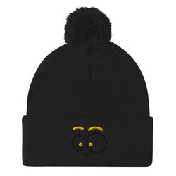 elegant Pom-Pom Beanie by rocky apparels