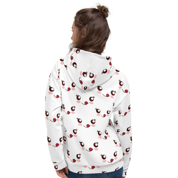 Cute face pattern Hoodie by rocky apparels