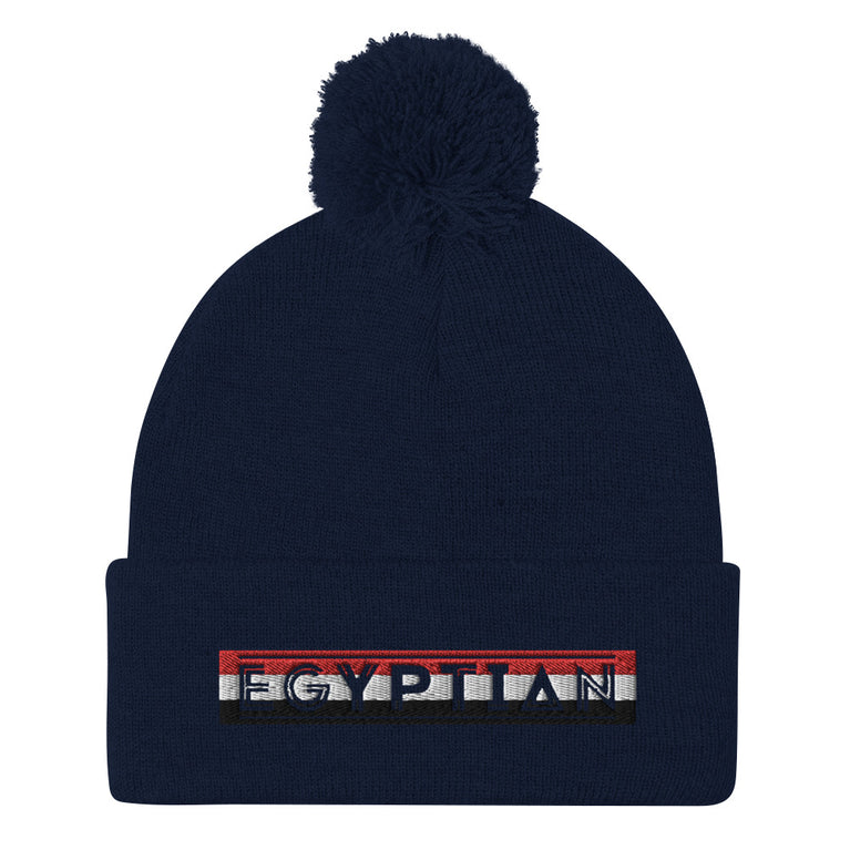 premium egypt Pom-Pom Beanie by rocky apparels