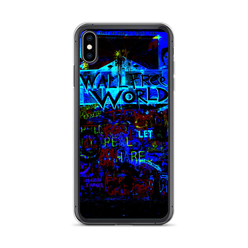 wall free world unique designed iPhone Case