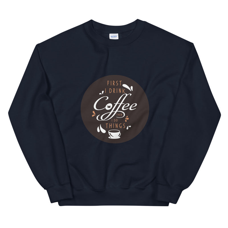 coffee lovers Sweatshirt by rocky apparels
