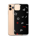 elegant shapes pattern premium quality iPhone Case