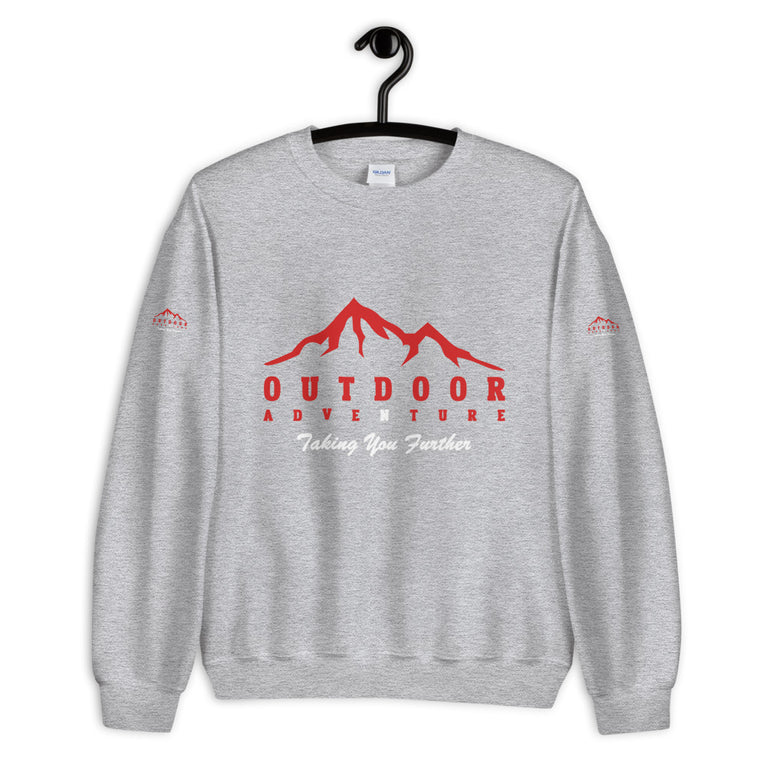 outdoor adventure elegant design Sweatshirt