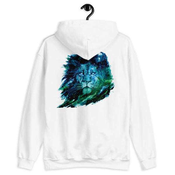 lion illustration elegant design hoodie by rocky apparels