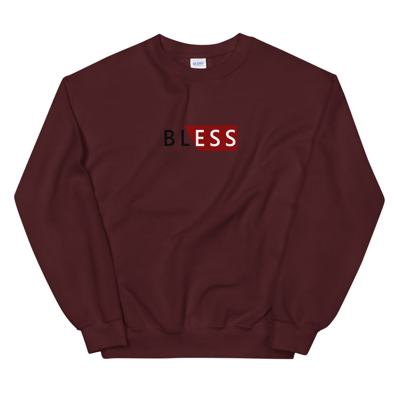 Blessed Text print premium Sweatshirt by rocky apparels