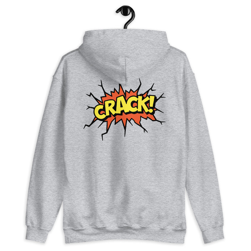 Crack Elegant Design Hoodie