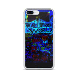 wall free world unique designed iPhone Case
