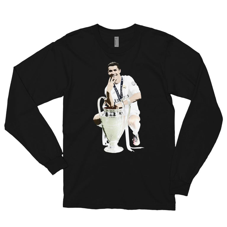 Ronaldo fans Long sleeve t-shirt by rocky apparels