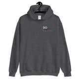 Motivational Quote Elegant design Hoodie.