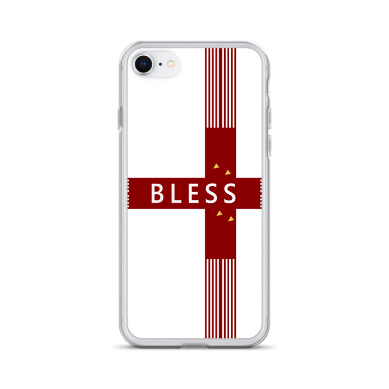 bless elegant design iPhone Case by rocky apparels