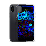 wall free world unique designed iPhone Case