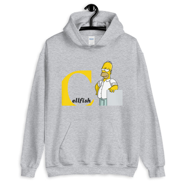 cellFish Eycatching design hoodie