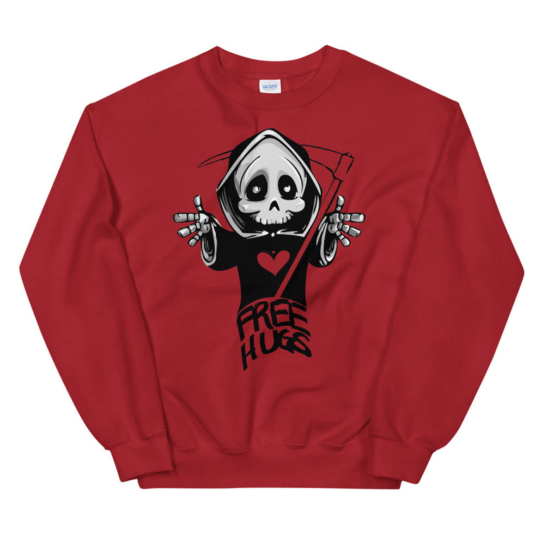 free hugs unique design Sweatshirt by rocky apparels