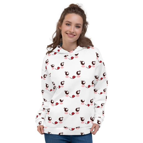 Cute face pattern Hoodie by rocky apparels