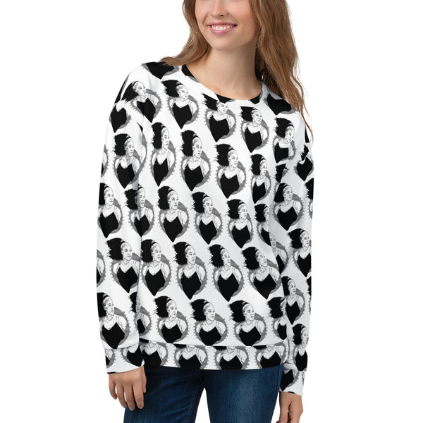 Serena Williams pattern Sweatshirt by rocky apparels